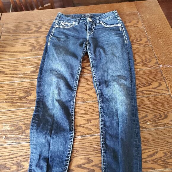 Silver suki super skinny sz 28x29 - Picture 5 of 5